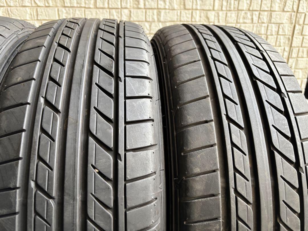 ①【バリ溝・国産】195/60R16 グッドイヤー　イーグルLS