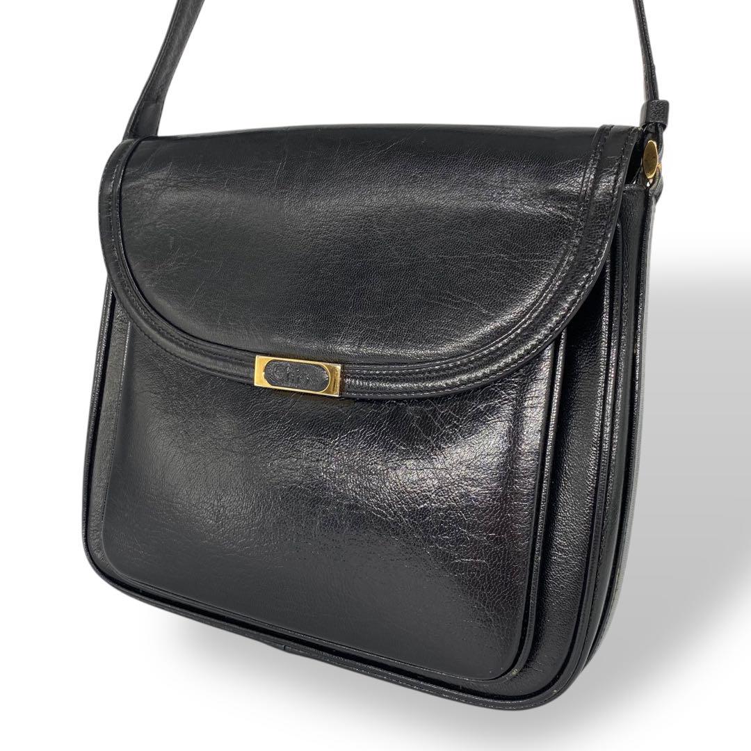 Chloe Vintage One shoulder bag BLACK y2k