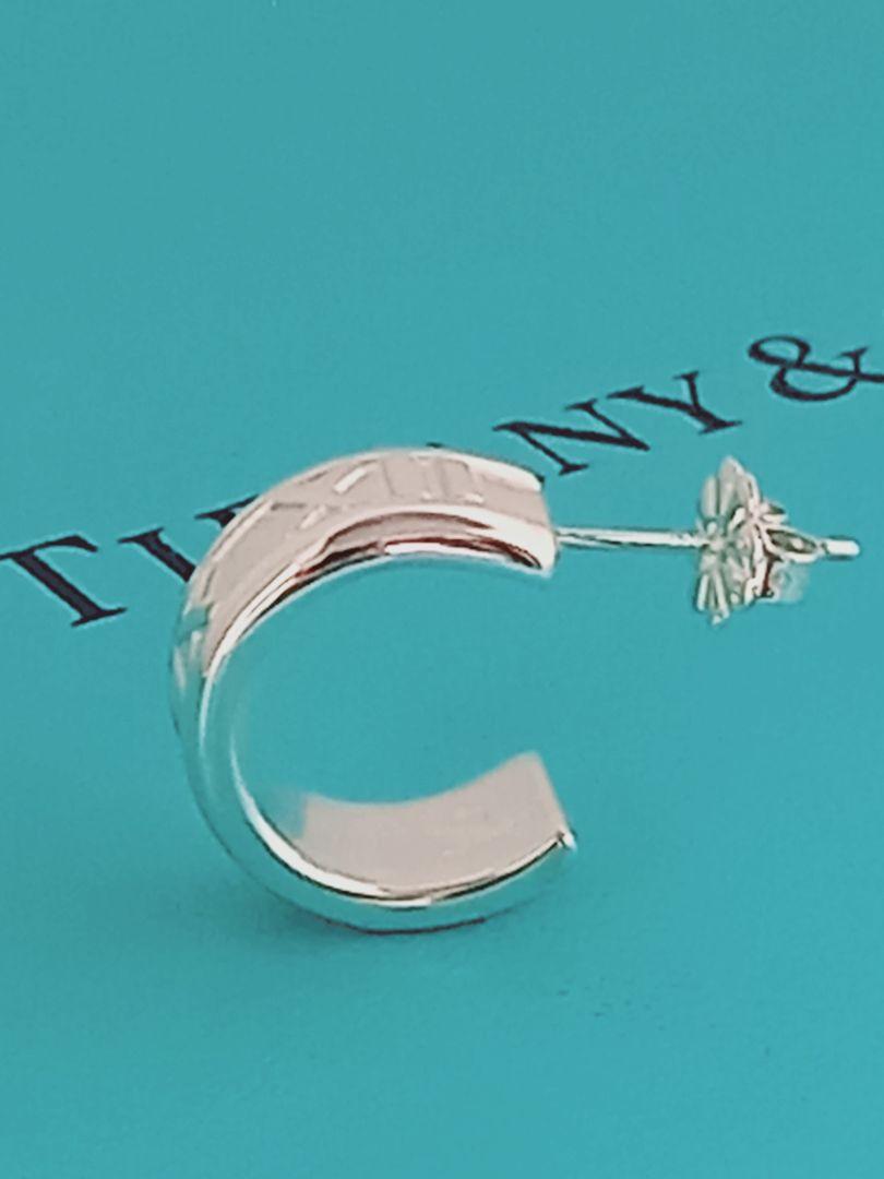 美品  TIFFANY  ティファニー  アトラス シルバーピアス  片耳