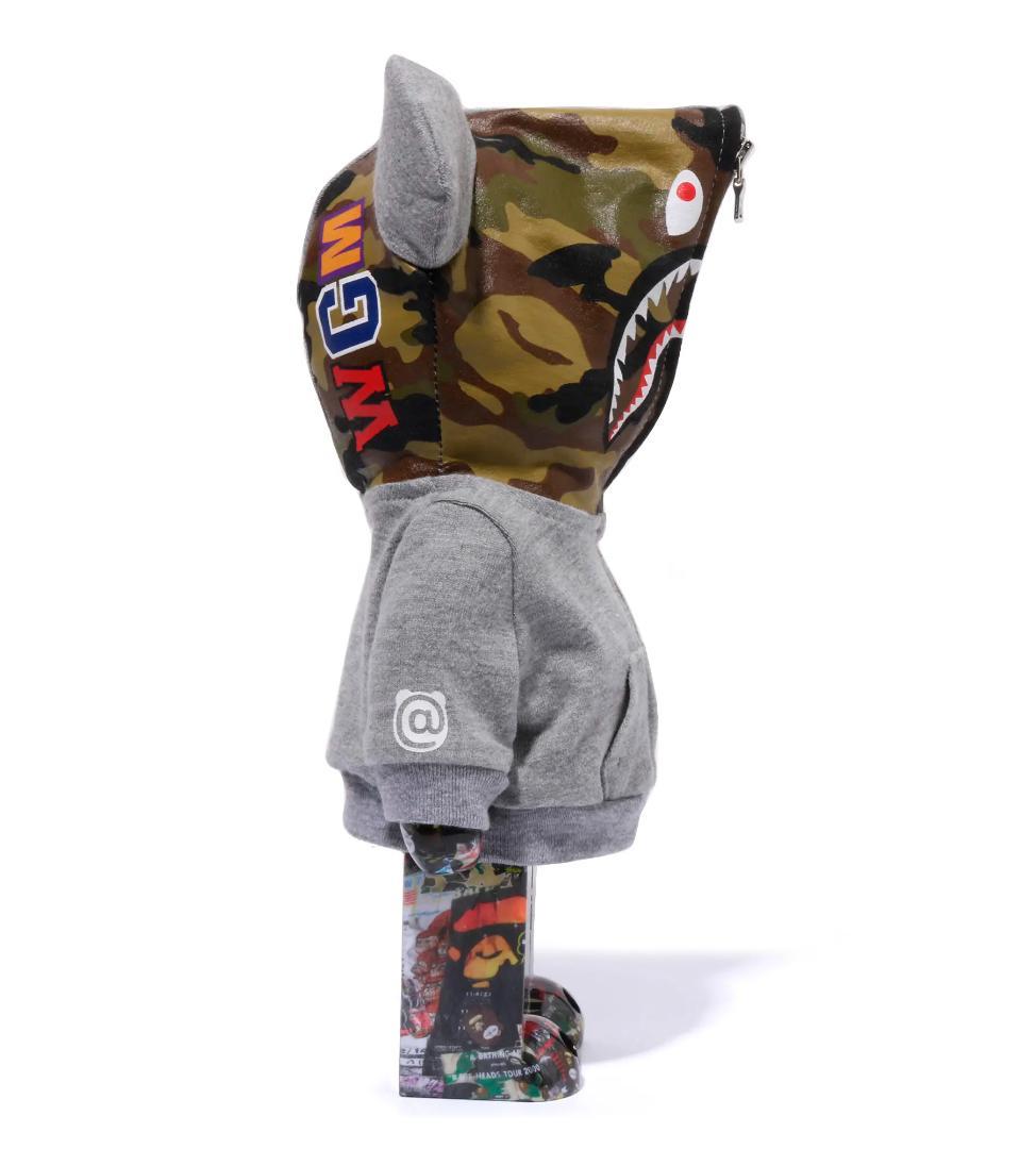 LEGACY CAMO SHARK BE@RBRICK 100%&400%グレー LEGACY CAMO SHARK BE@RBRICK 1000% | bape.com