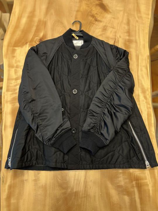 安い割引 特価sacai 2021AW Nylon Twill Blouson ブラック3 ブルゾン
