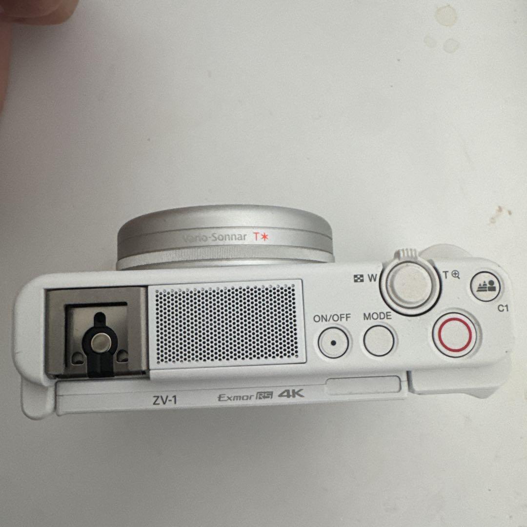 SONY ZV-1 ホワイト 4K対応 コンパクトデジタルカメラ