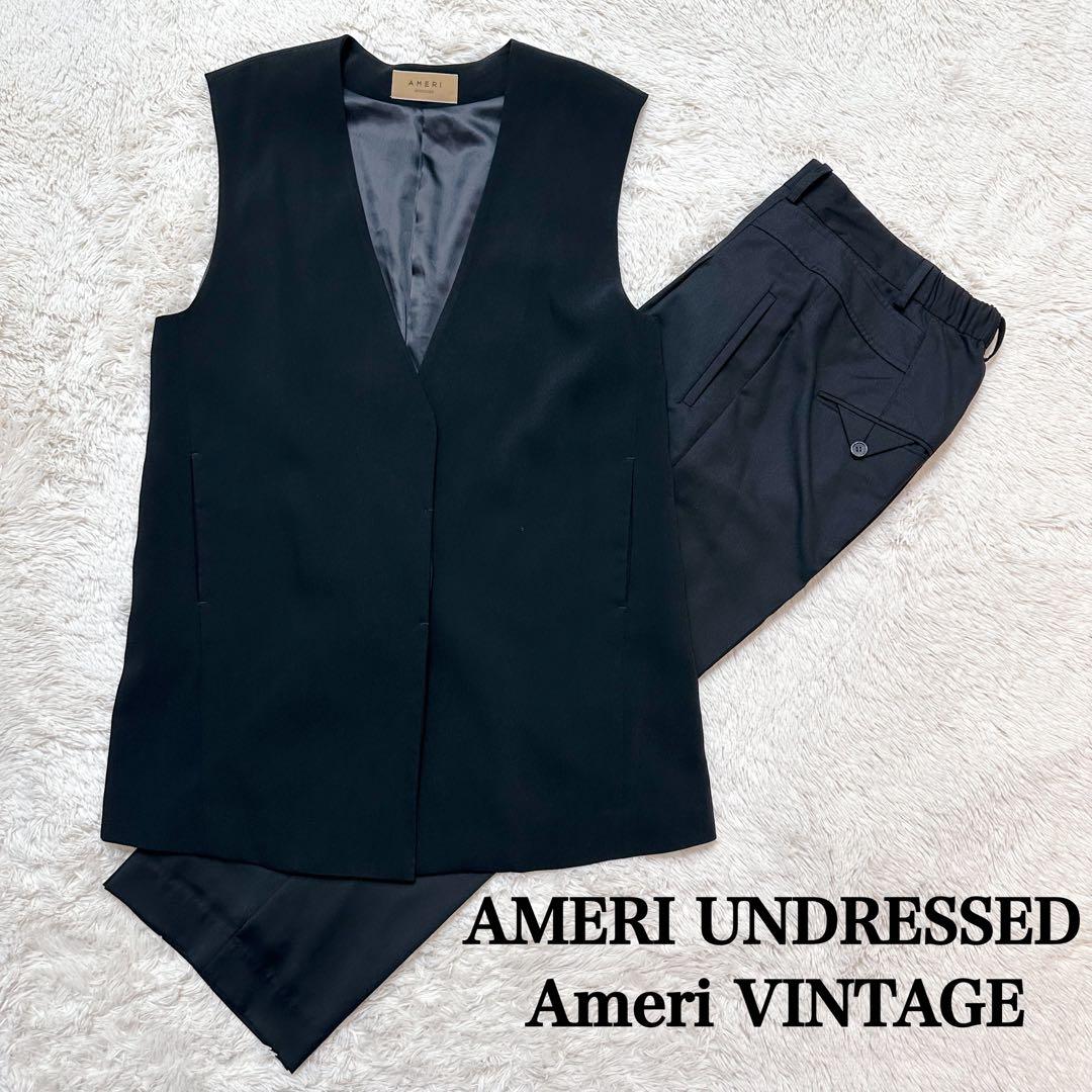 AMERI UNDRESSED アメリ ジレ パンツ セットアップ SS・Ameri VINTAGE