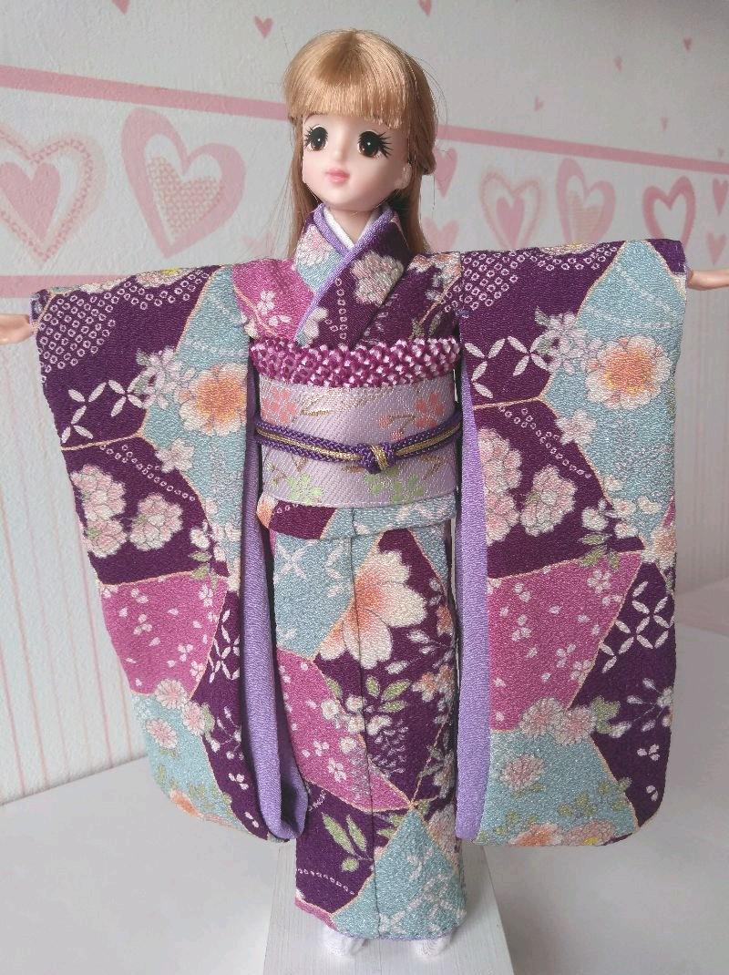 ジェニー・モモコちゃん着物(J-27)