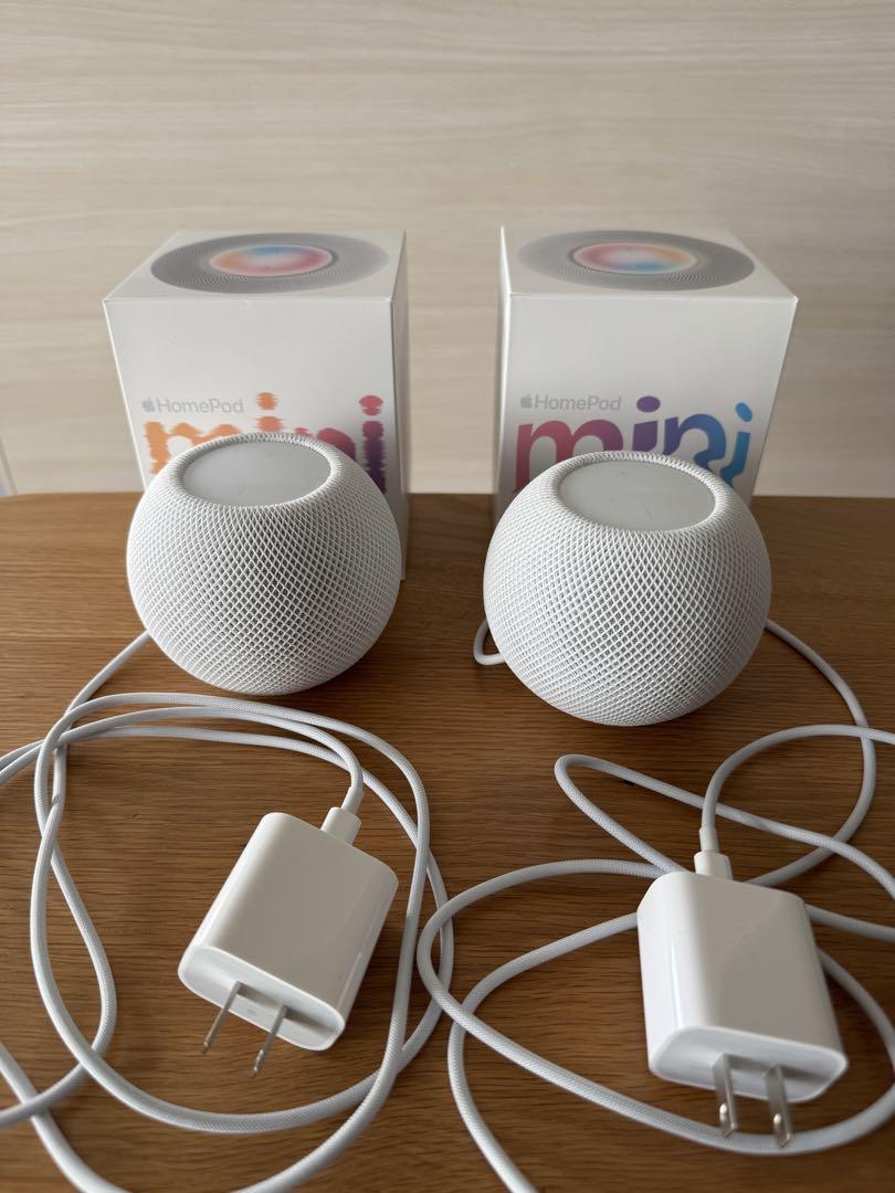 Apple HomePod mini ホワイト 2台セット