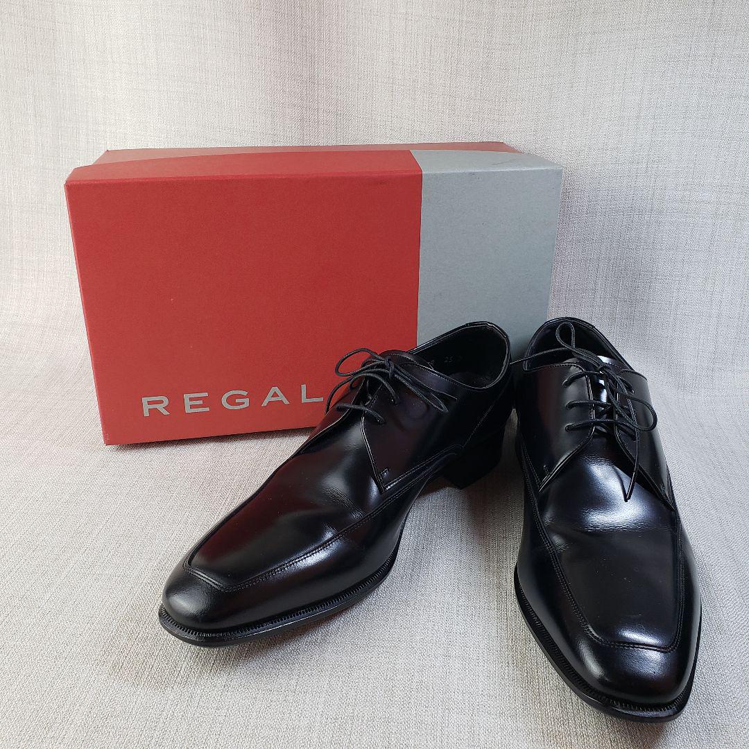 リーガル REGAL ビジネスシューズ 727R AL 25cm ブラック 黒