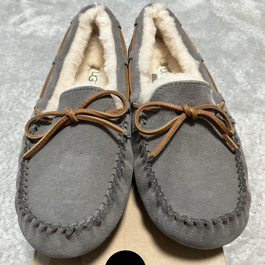 【新品】アグー UGGモカシン ムートン シープスキン 純粋羊ファー ダコダ