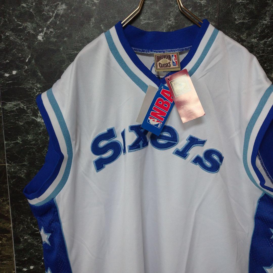 Hard wood Majestic NBA シクサーズ ゲームシャツ XXL