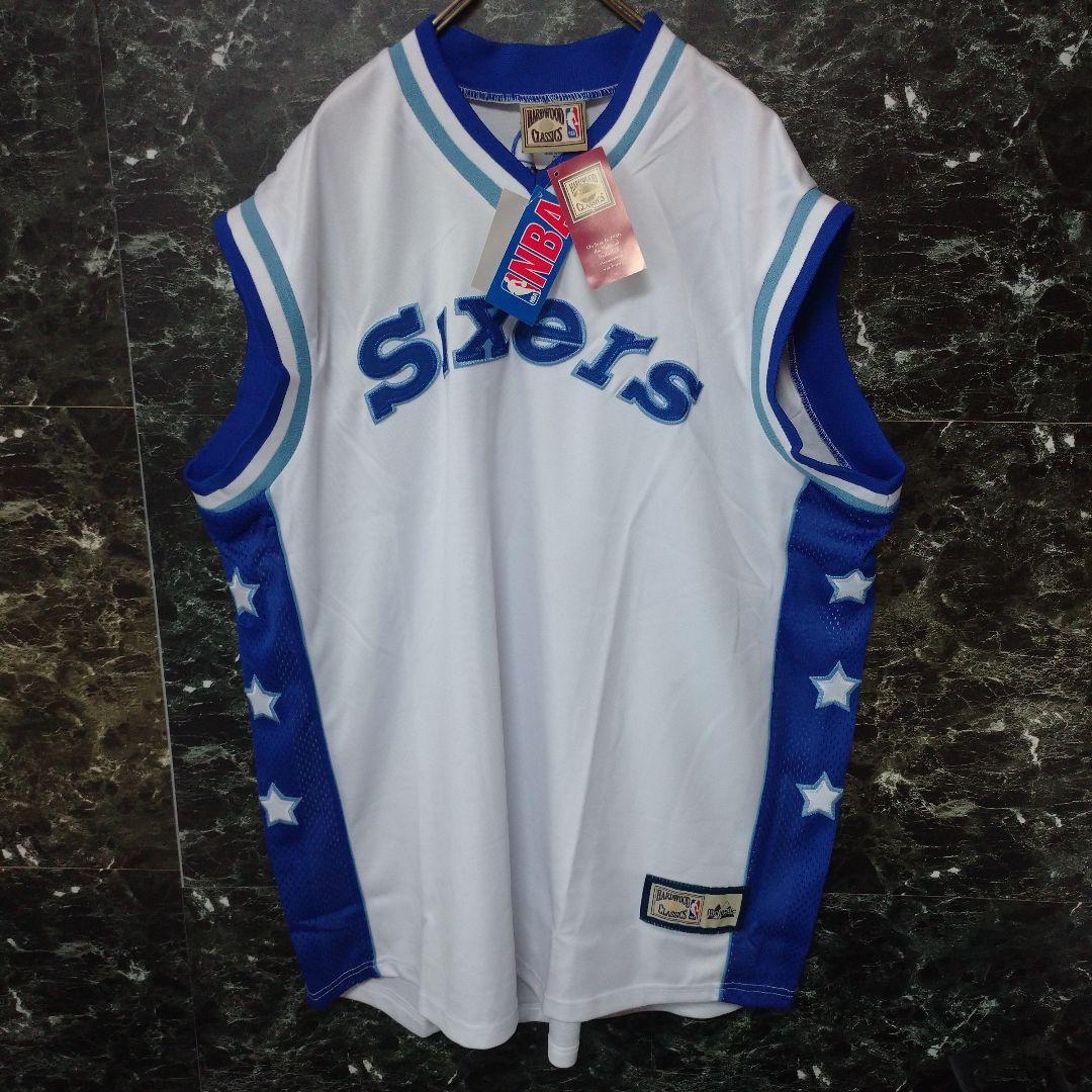 Hard wood Majestic NBA シクサーズ ゲームシャツ XXL