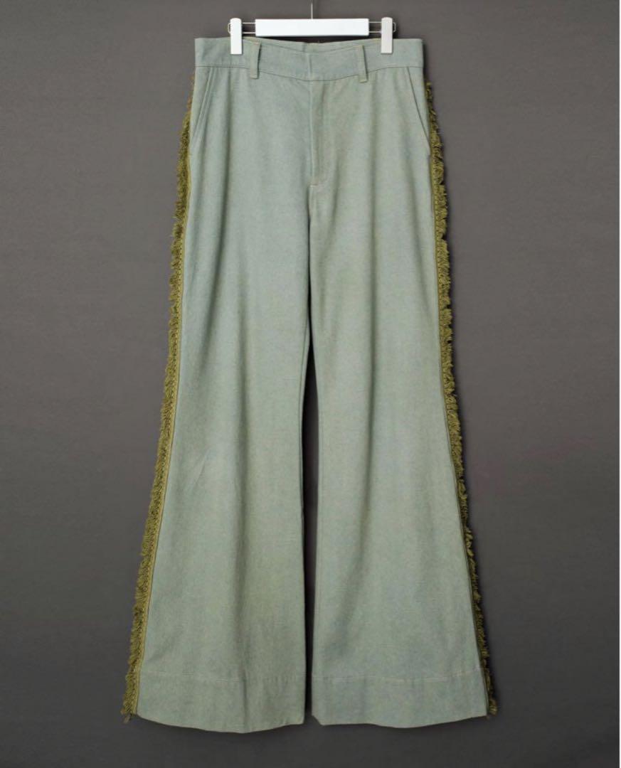 archive「完売品」SHIKITARI FRINGE BUGGY DENIM