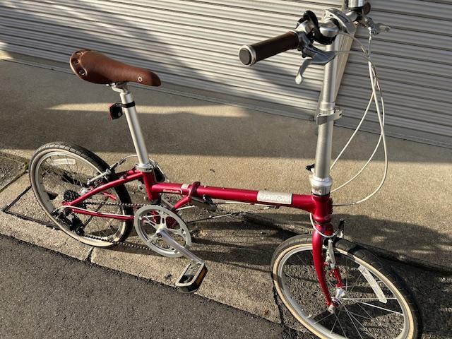 中古 折りたたみ自転車/DAHON ダホン boardwalk D7 7段変速