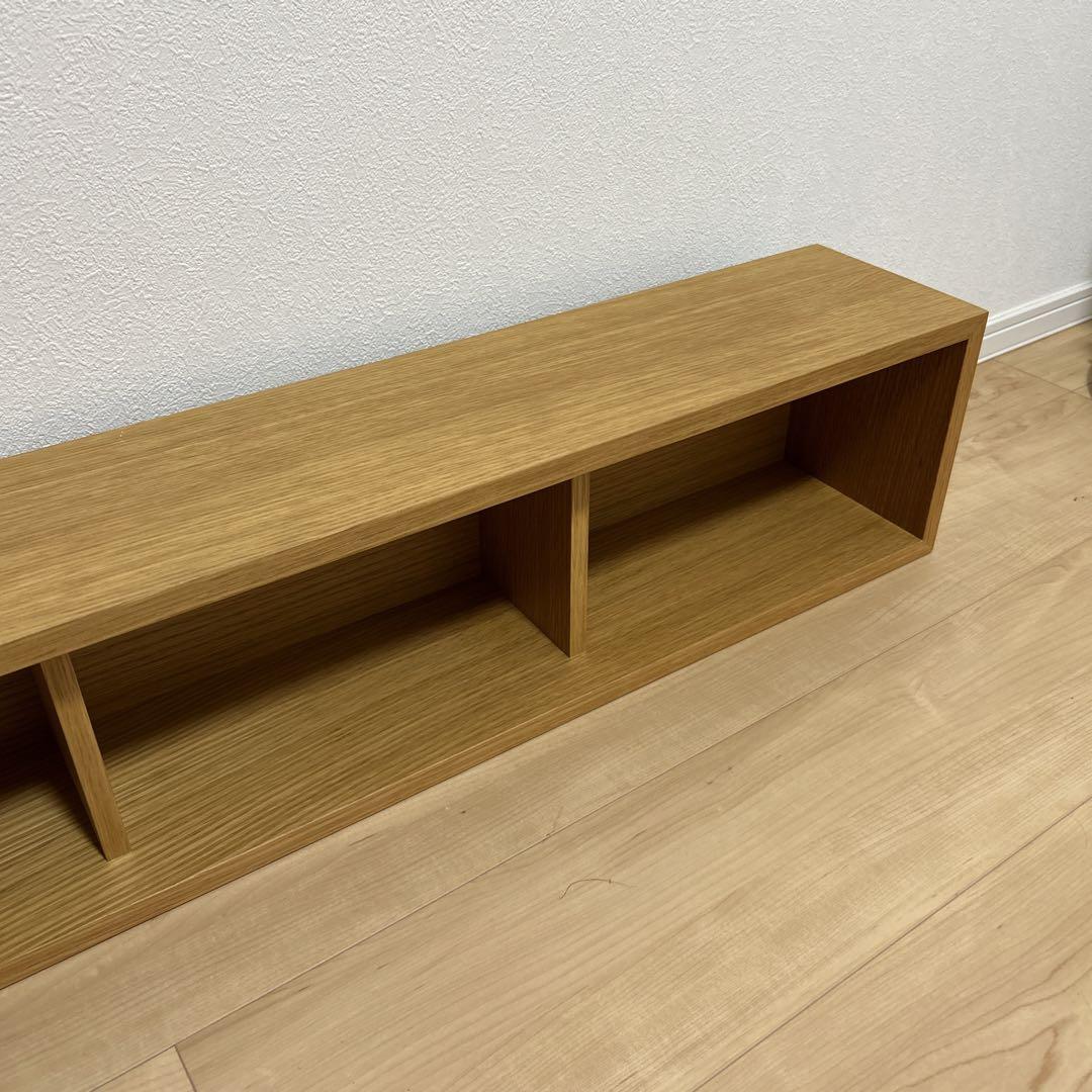 壁に付けられる家具箱　3マス&２マス　２点