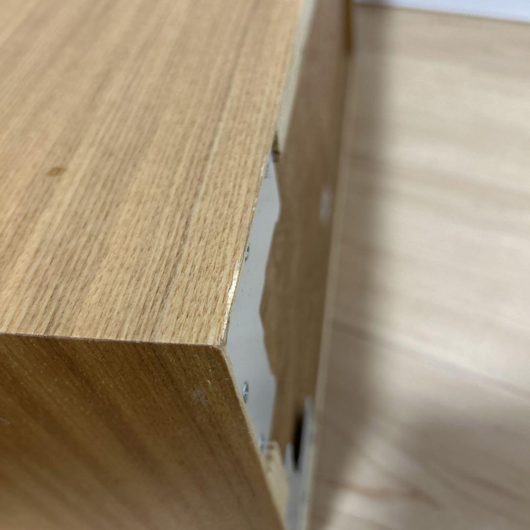 壁に付けられる家具箱　3マス&２マス　２点