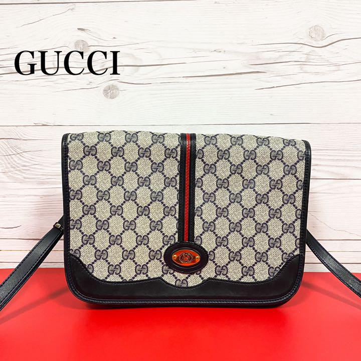 17159円 【数量は多】 GUCCI オールドグッチ シェリーライン ショルダーバッグ GGマーク 17159円 【数量は多】 GUCCI オールドグッチ シェリーライン ショルダーバッグ GGマーク
