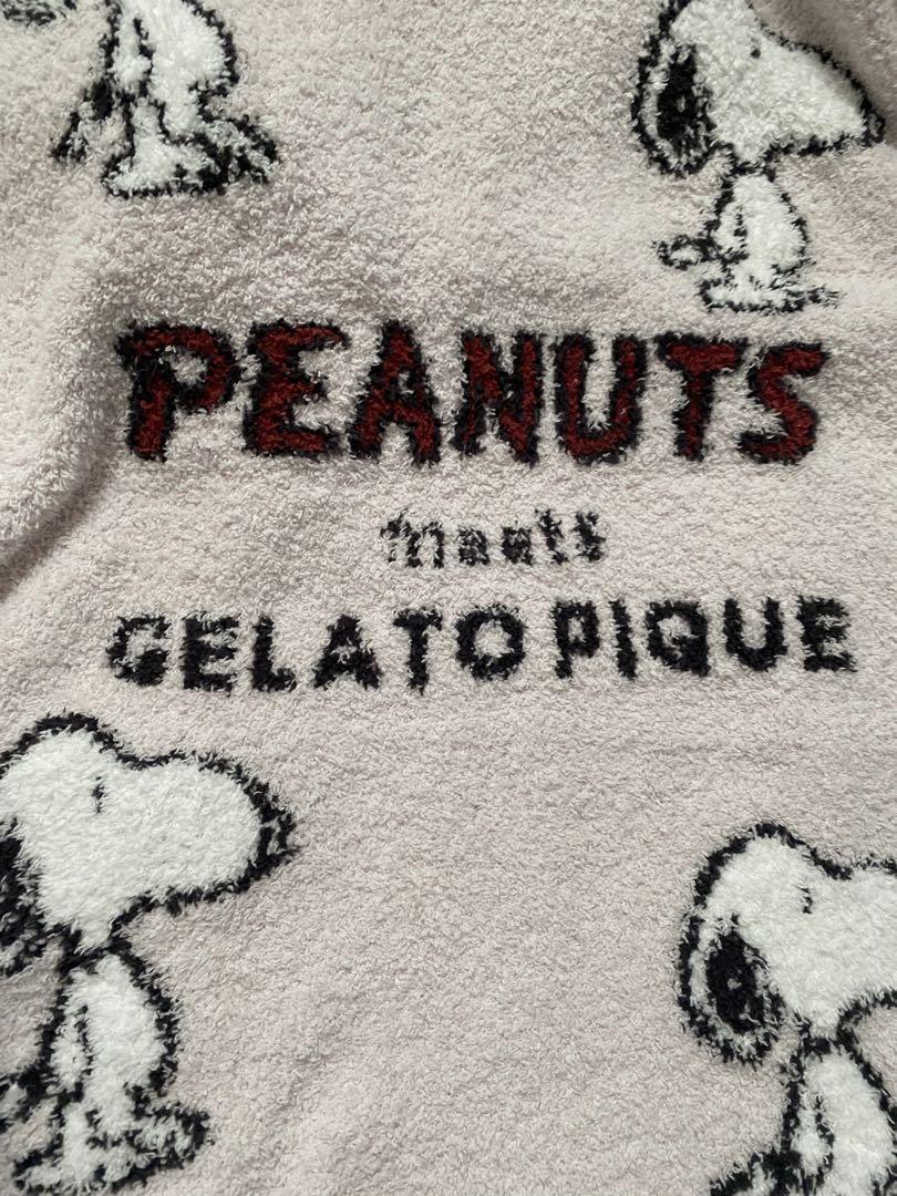 【国内発送】 gelato PEANUTS pique パーカーワンピース 限定 スヌーピー ルームウェア・パジャマ