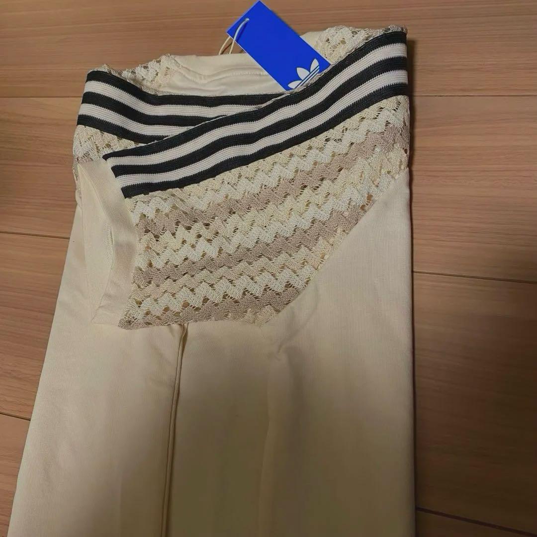【未使用】adidas サマーグロー カリ アイボリー 半袖Tシャツ 3XL