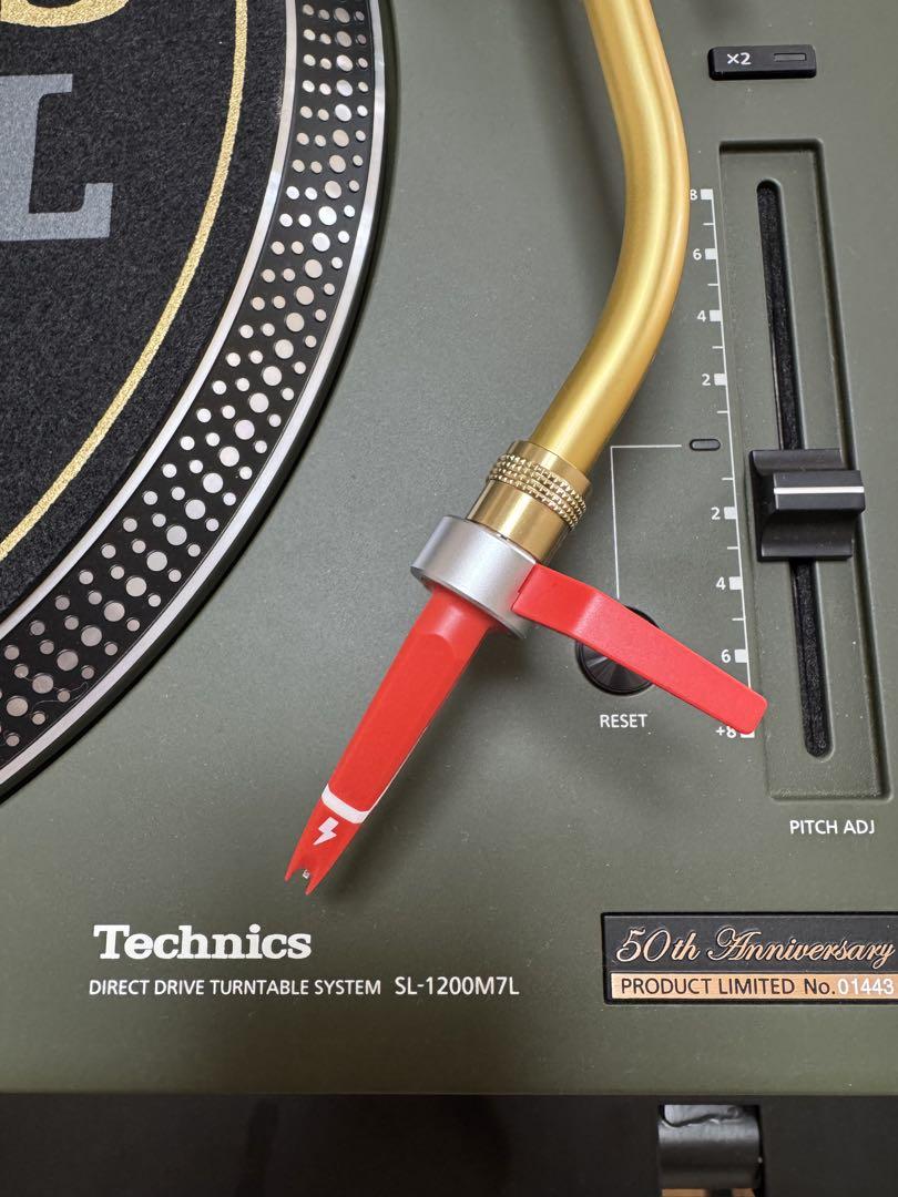 超美品 Technics SL-1200M7L 50周年記念限定特別色グリーン①