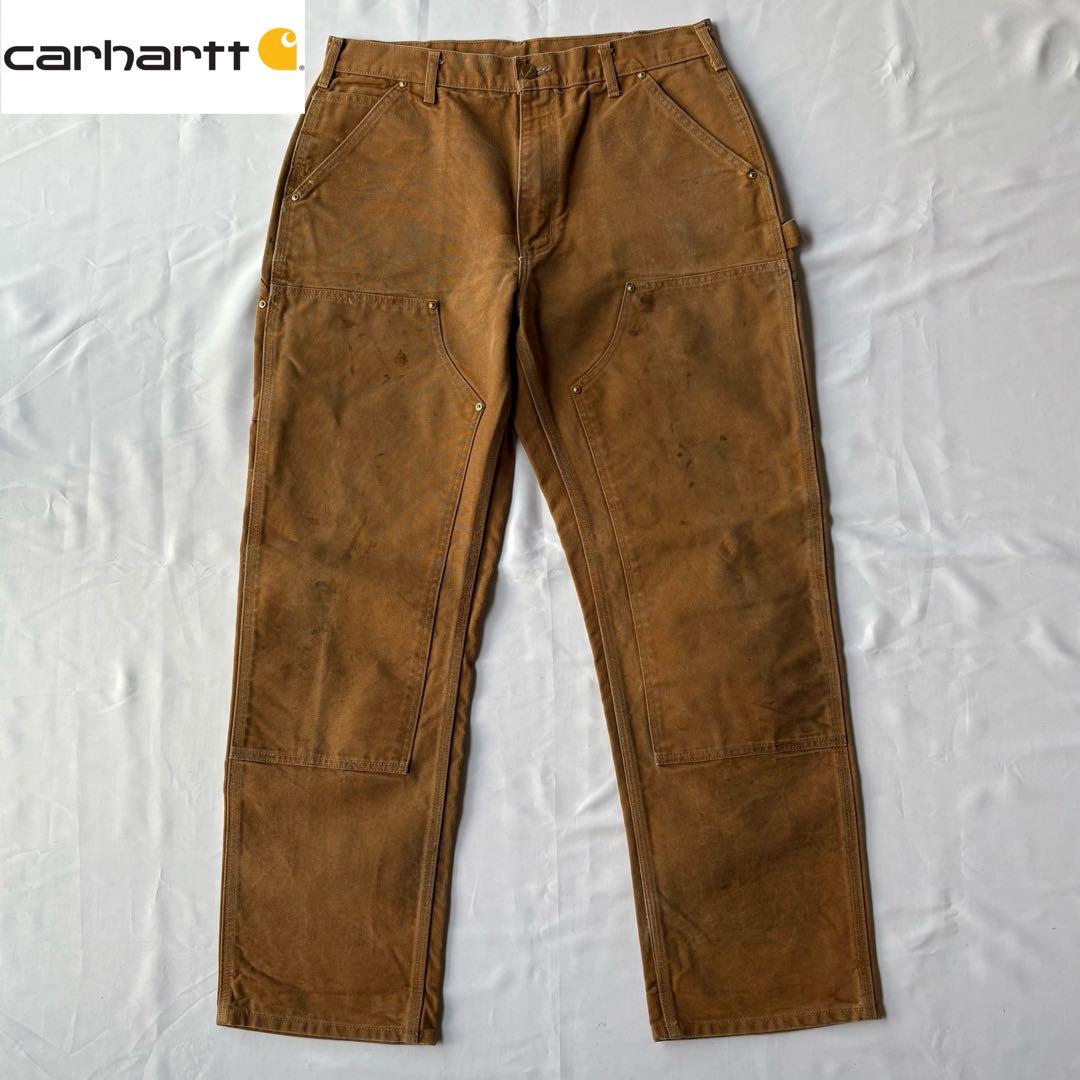 Carhartt カーハート ダブルニー ペインターパンツ ブラウン 34