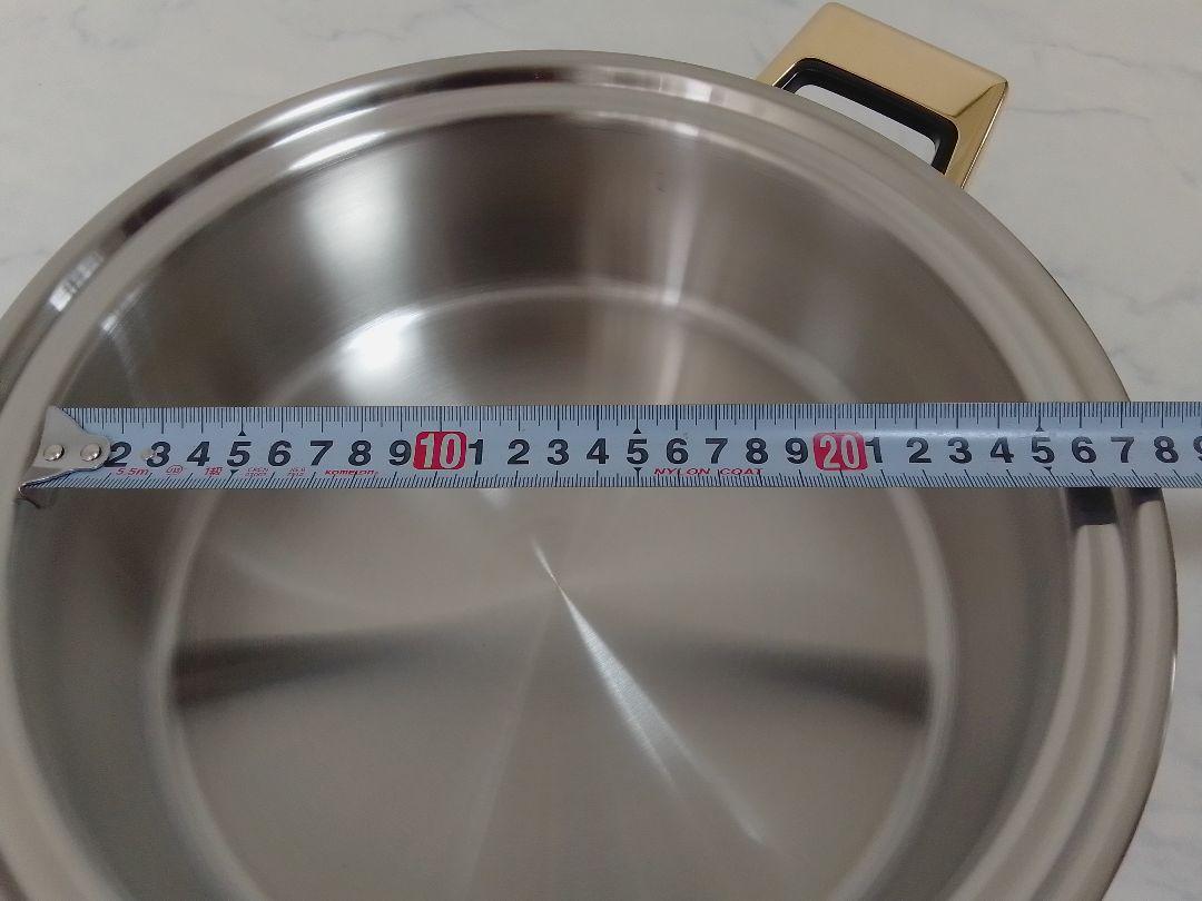 ☆未使用☆ タッパーウェア レインボークッカー 26cm 深鍋？ 両手鍋