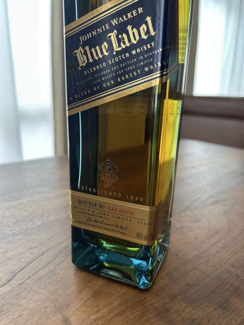 【外箱未開封】Johnnie Walker スコッチウイスキー　ブルーラベル ジョニーウォーカー ブルーラベル スコッチ ウイスキー 750ml 43