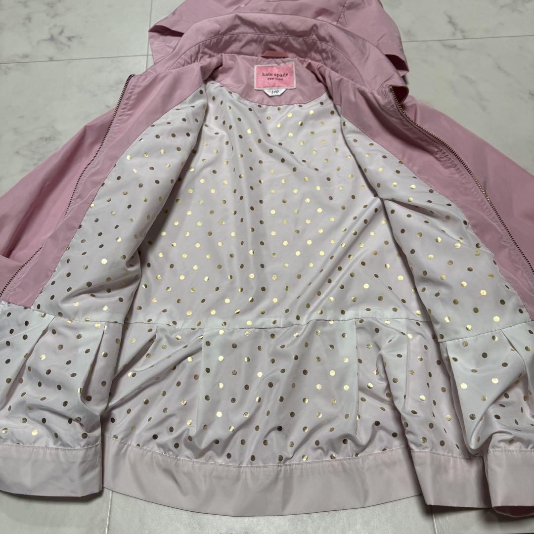 56kate spadeケイトスペード ピンク キッズジャケット 140 キッズ服(100cm~)