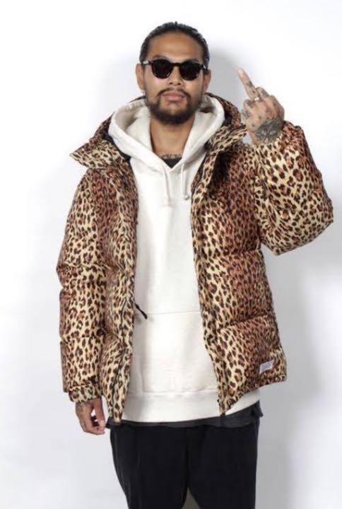 WACKO MARIA Down Jacket Leopard