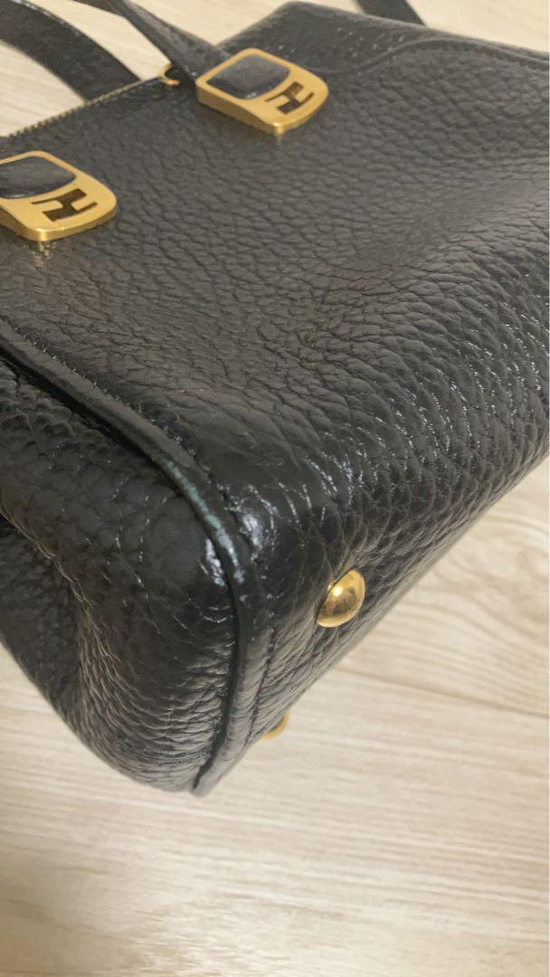 再値下げ】フェンディ FENDI カメレオンハンドバッグ レザー