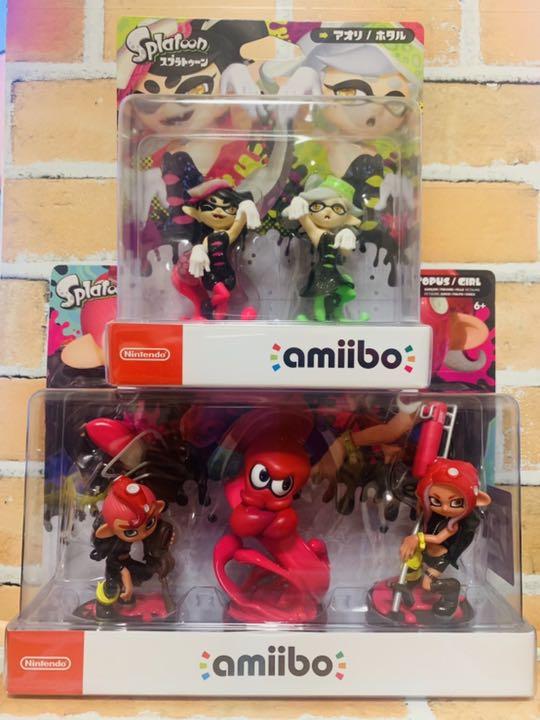 スプラトゥーン2 トリプルセット シオカラーズセット amiibo