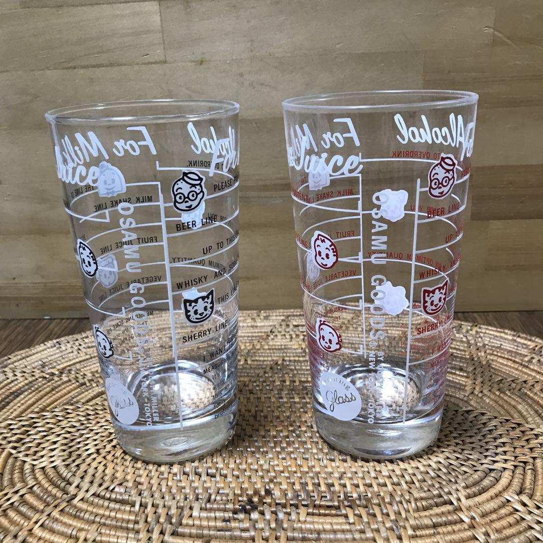 オサムグッズ　タンブラーグラス2個　レア品