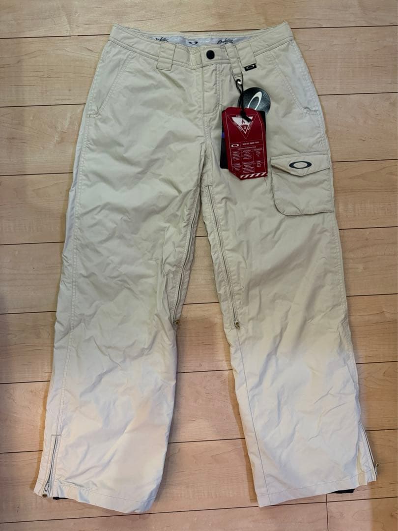 最終値下 Oakley スノーボードウェア S ベージュ