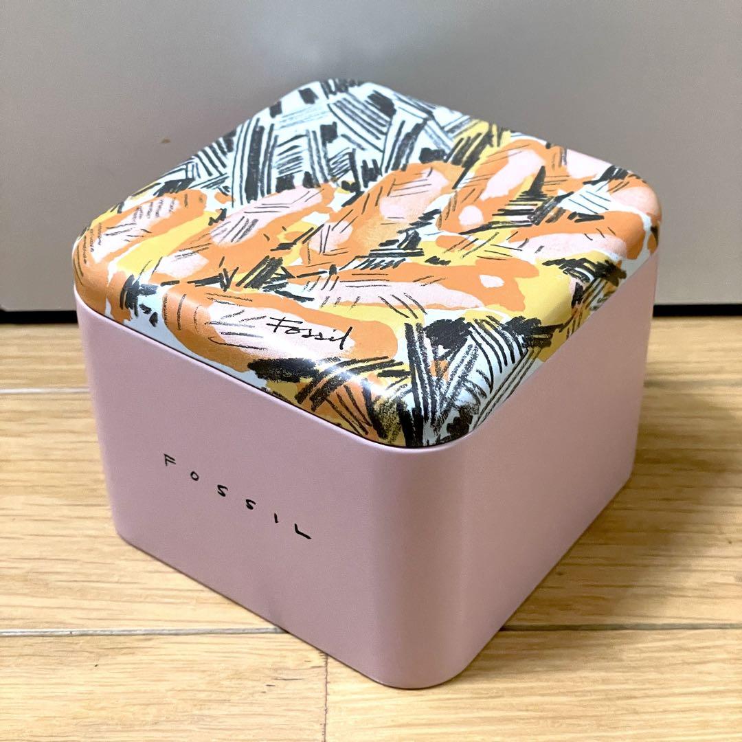 フォッシル FOSSIL パッケージ缶 あき缶 小物入れ - メルカリ