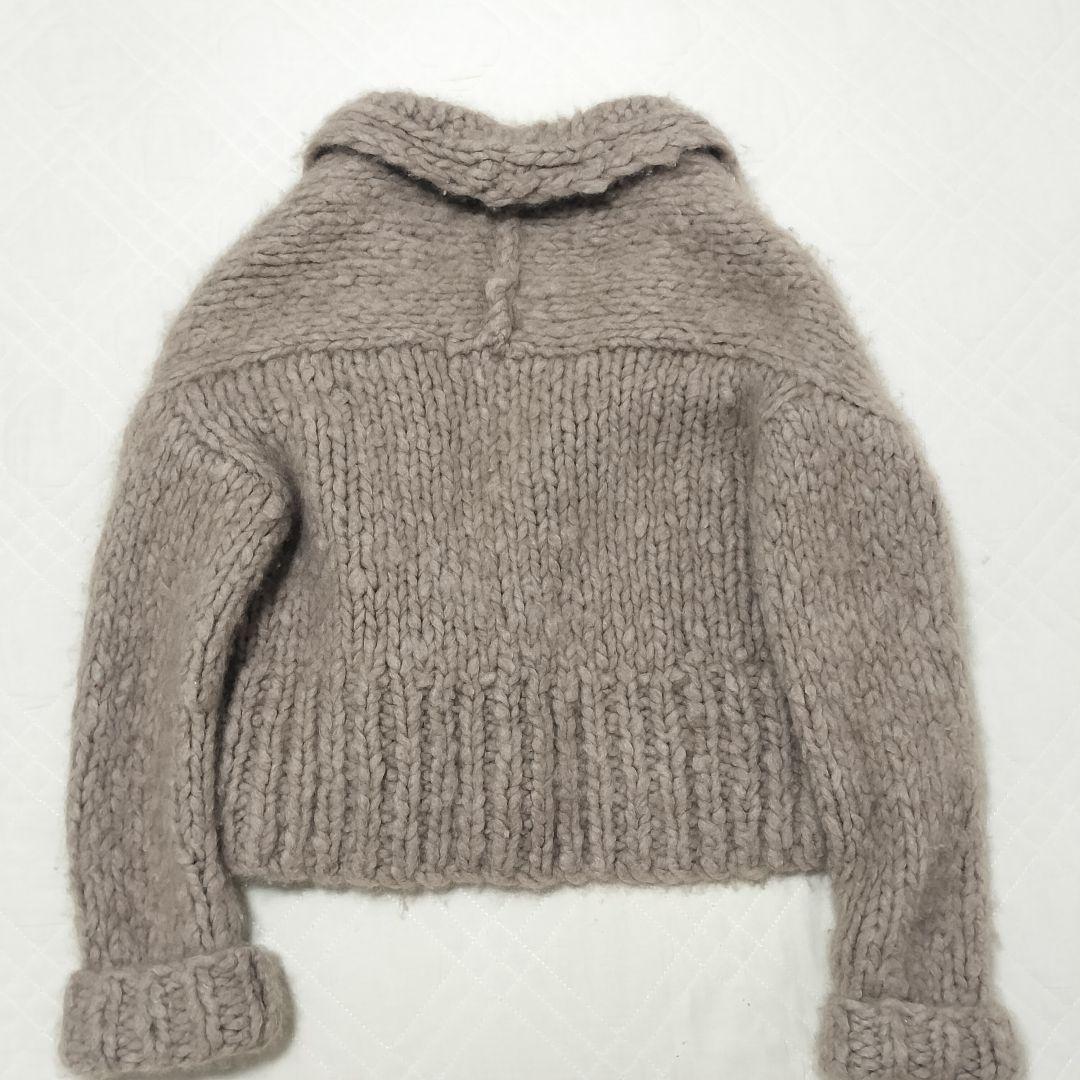 ドローイングナンバーズ　ハンドニットカシミヤ　カーディガン