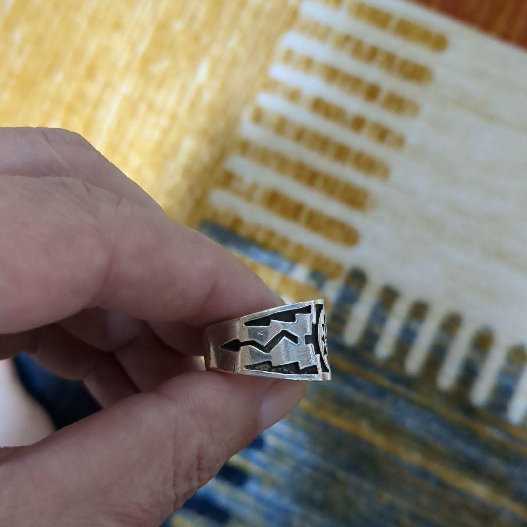 ホピサンフェスリング24号シルバー925目立った傷や汚れなし