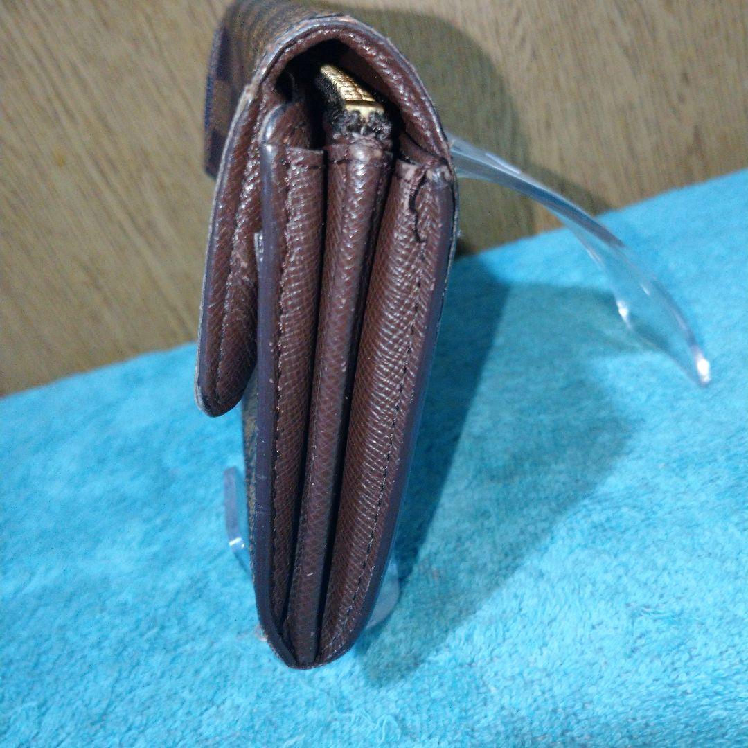 ルイヴィトン　 ポシェット　ポルトモネクレディ ダミエ　長財布