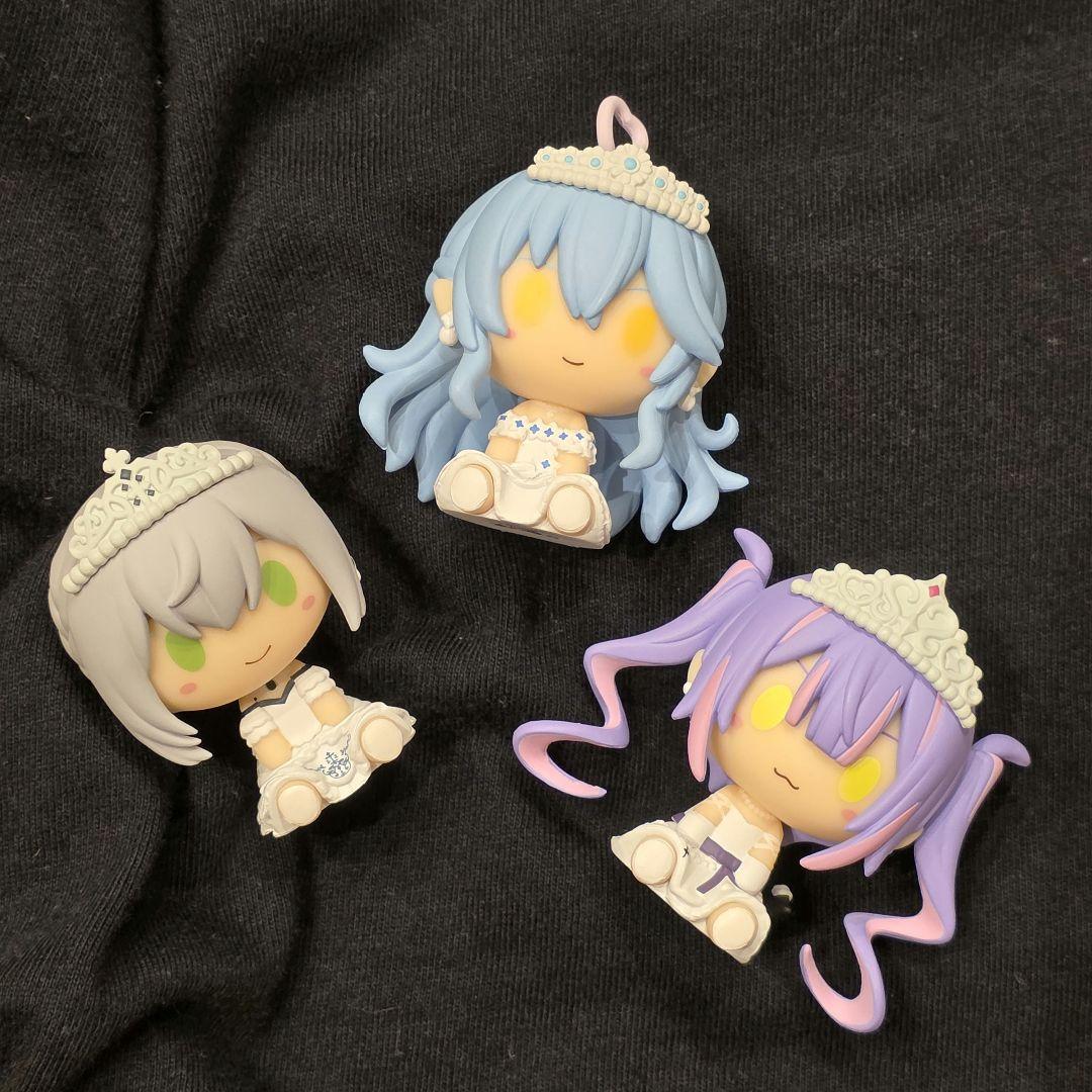 一番くじ　ホロライブ　フィギュア　常闇トワ　ちょこのっこ　雪花ラミィ 一番くじホロライブ ちょこのっこ 常闇トワ 雪花ラミィ 白銀