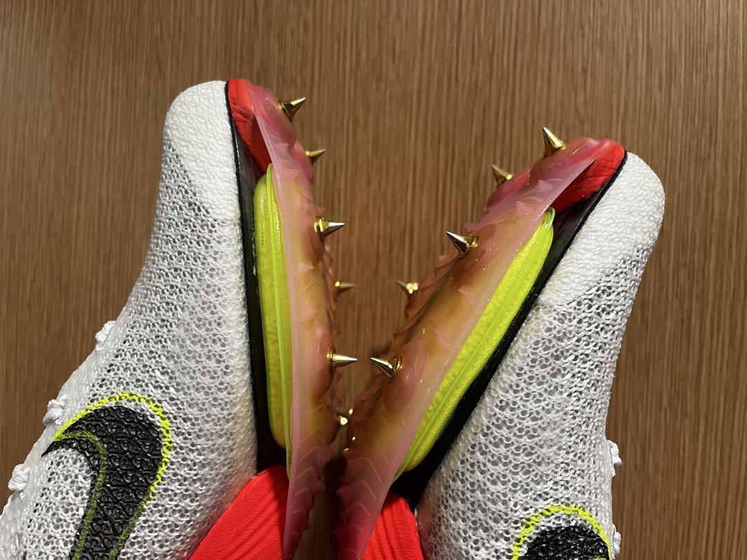 Nike Zoom スパイクシューズ ホワイト/レッド