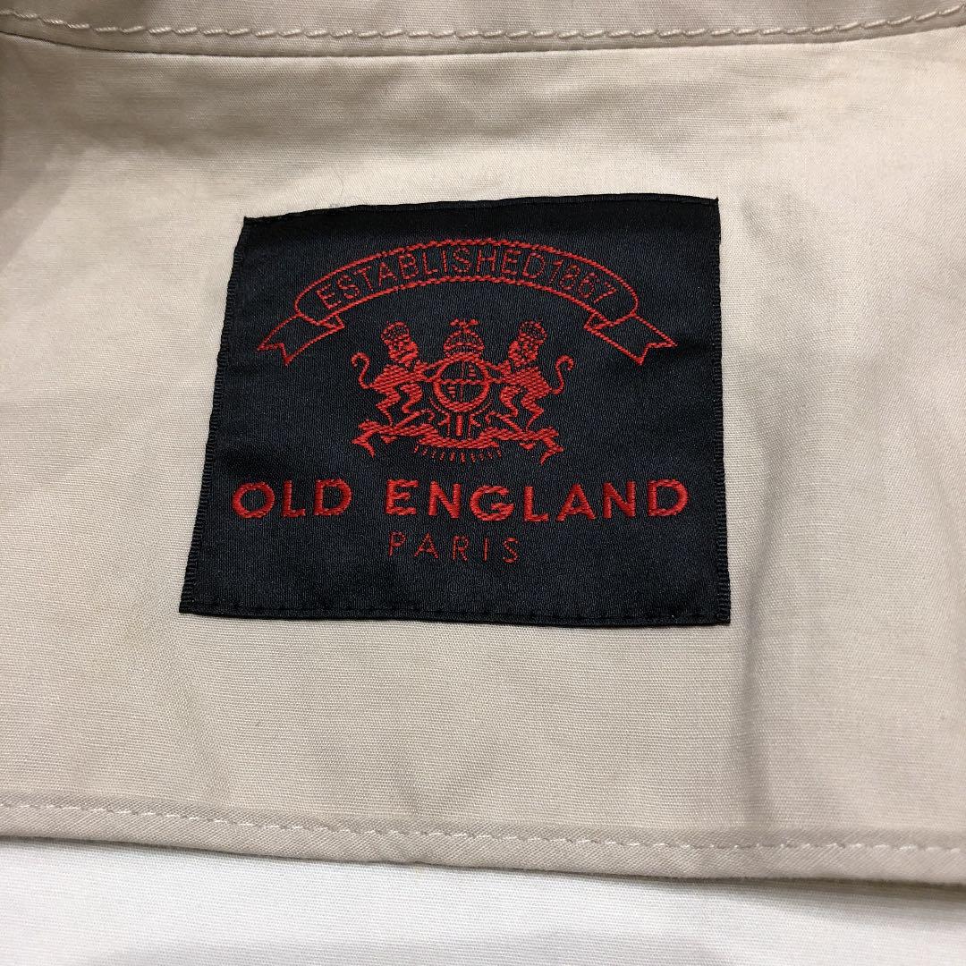 コート 美品 春 お洒落 定番 EfqcA-m38888481159 オールドイングランド ステンカラーコート ベルト付き ージャンク