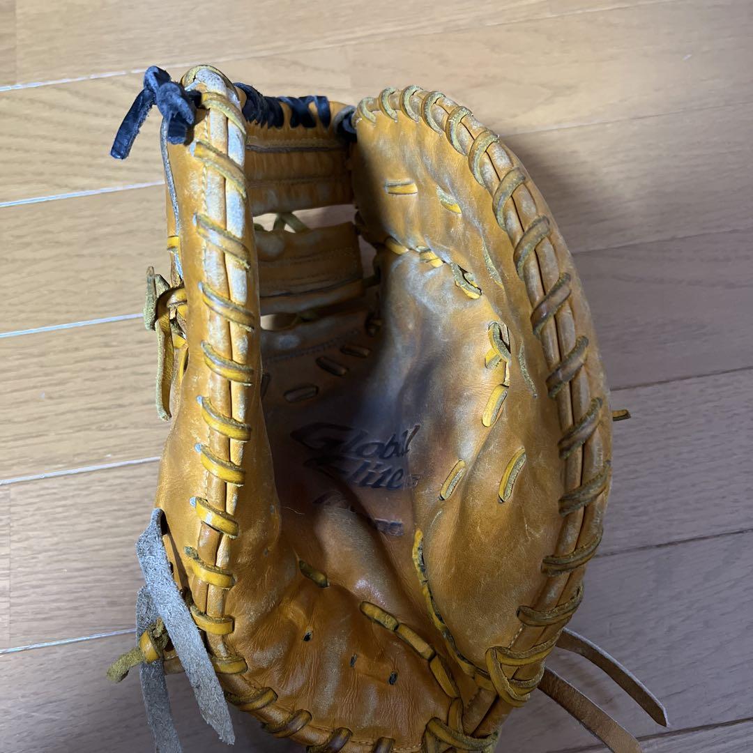 ミズノ　グローバルエリート軟式少年野球グローブ