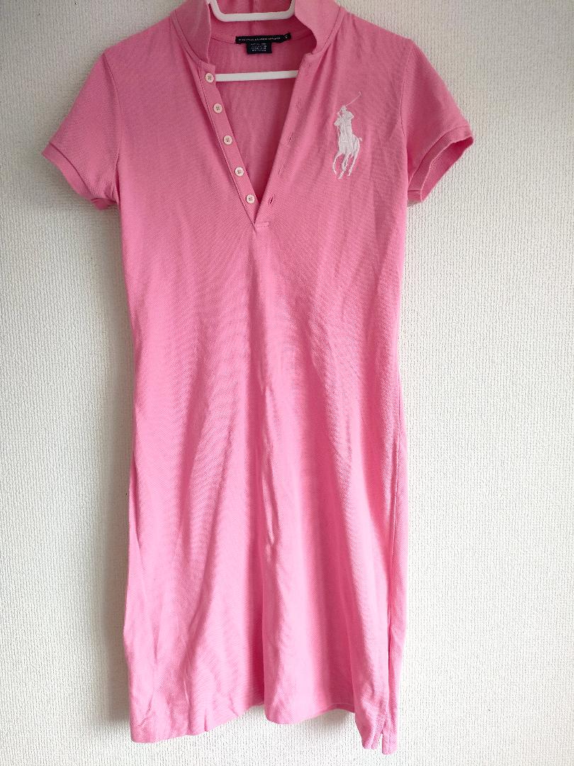 Ralph Lauren Sport ピンク ワンピース S