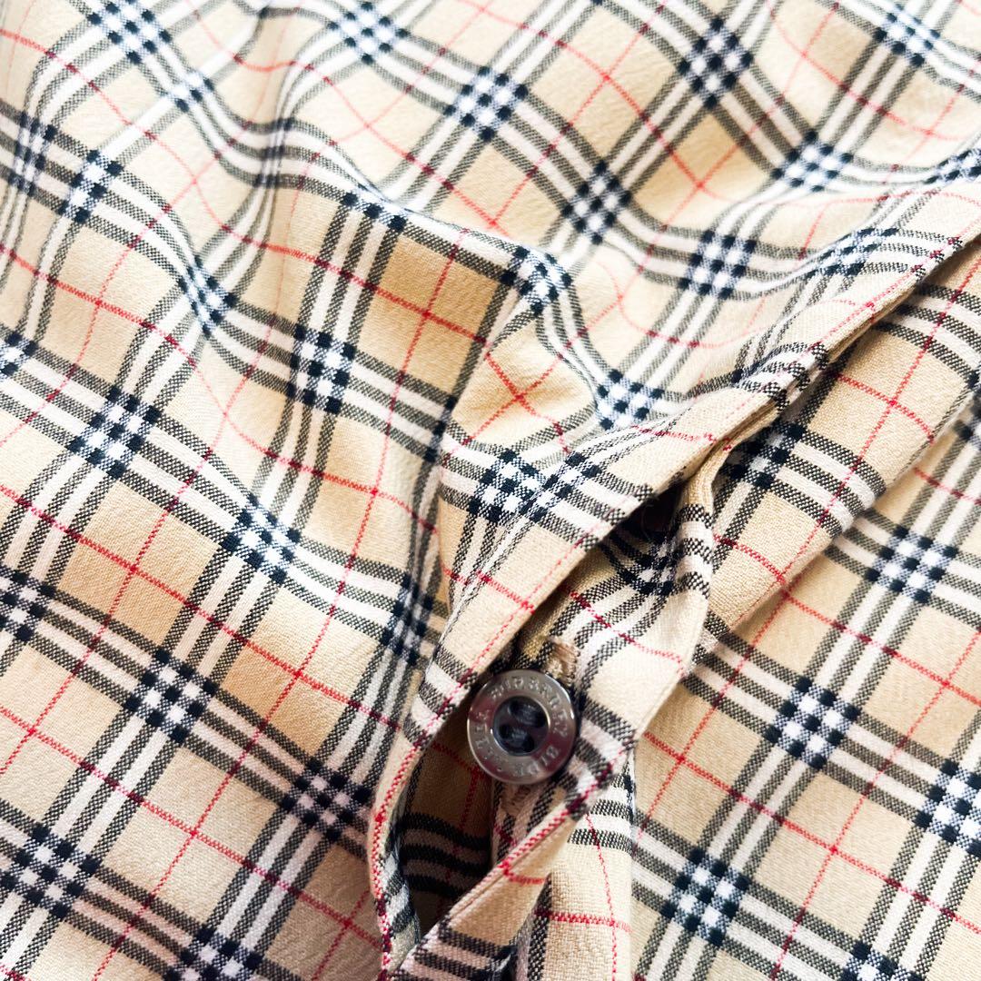 バーバリーブルーレーベル ワンピース ノバチェック ホース刺繍 38 バーバリーブルーレーベル ワンピース ノバチェック ホース刺繍 38