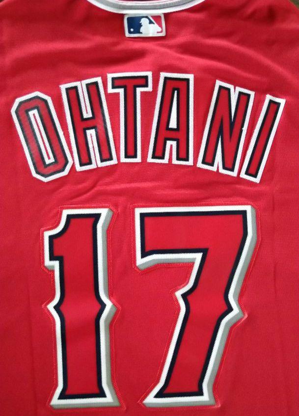 大谷翔平 エンゼルス ホームユニフォームレプリカ　XL表示サイズ