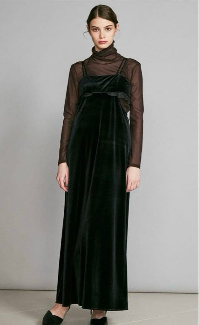 SOV. ベロアワンピースS DOUBLE STANDARD CLOTHING