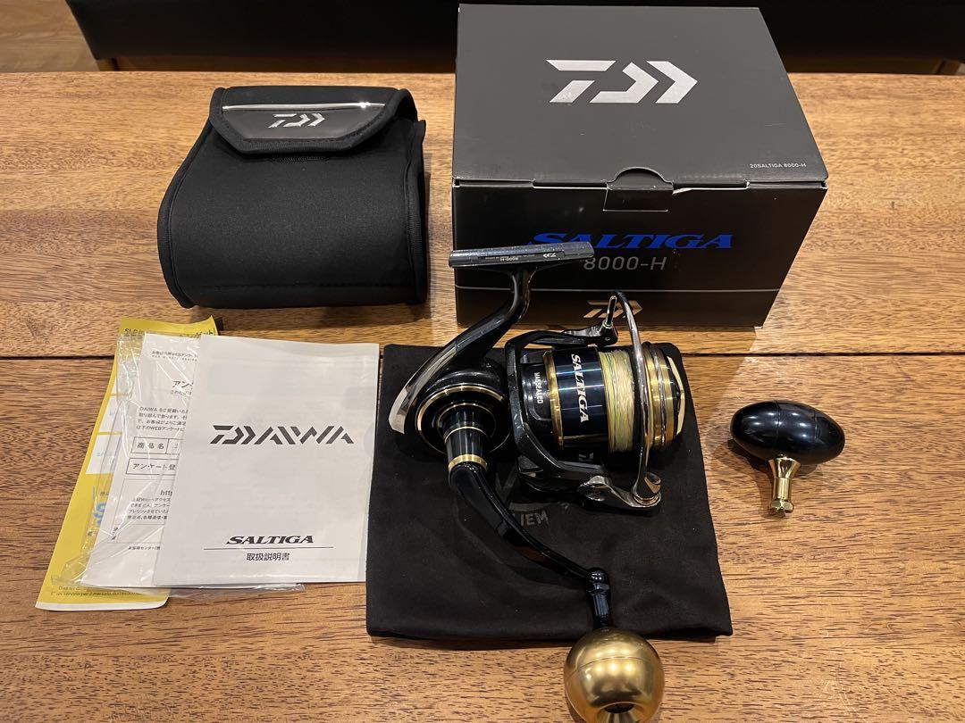 超美品DAIWA 20 SALTIGA 8000-H SLP WORKSオンライン で 販売