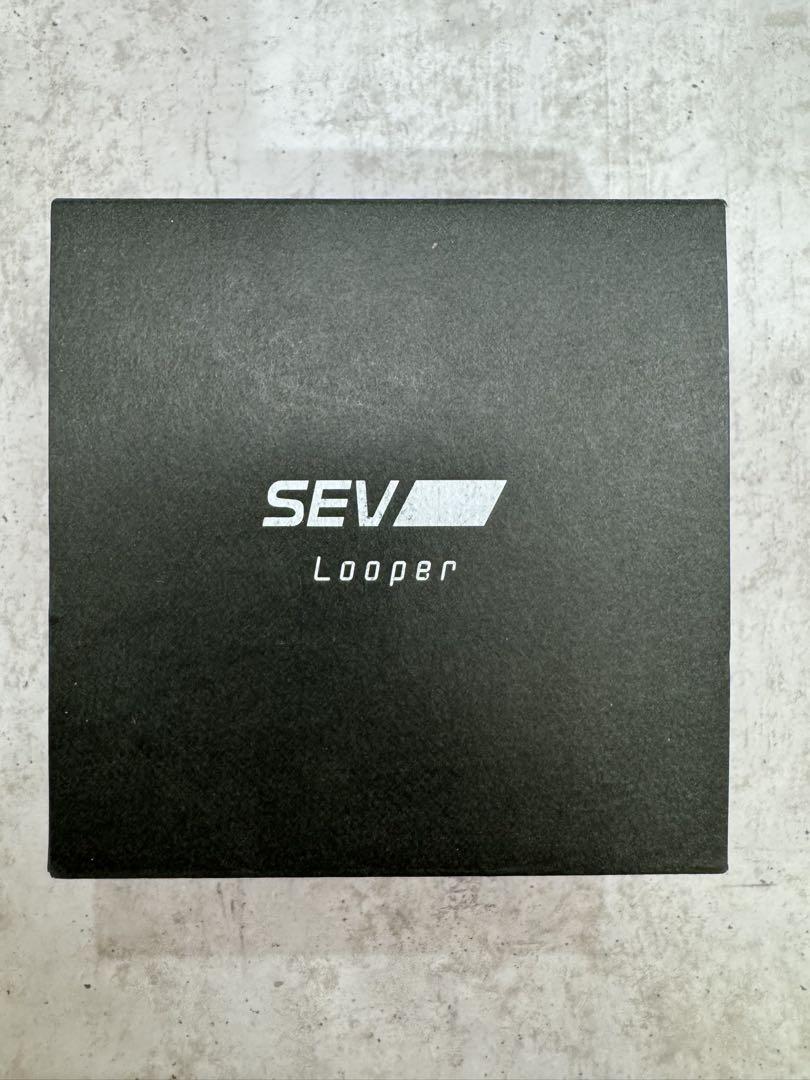 【美品】SEV Looper type M 44cm ブラック ネックレス 正規