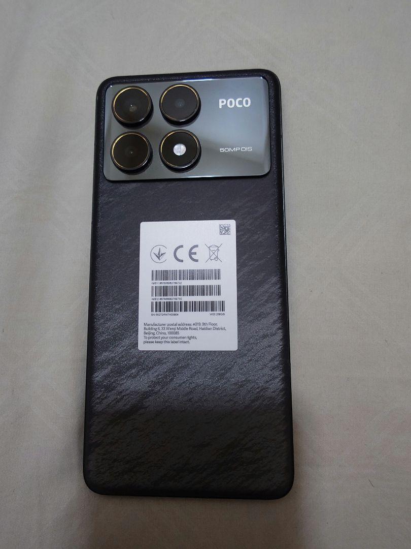 POCO F6 Pro ブラック グローバル版 12GB/256GBモデル