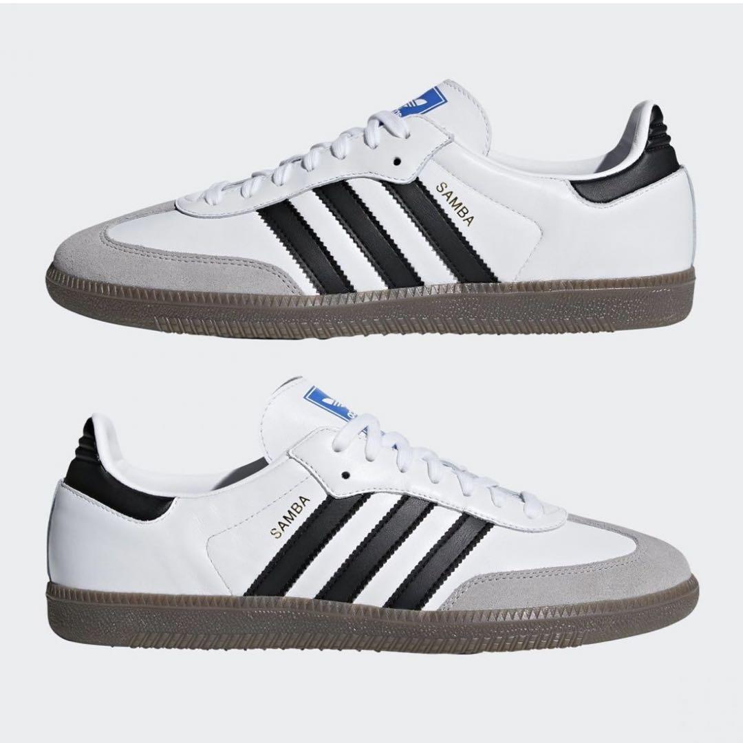 【新品】23.5cm adidas SAMBA OG ホワイト アディダス