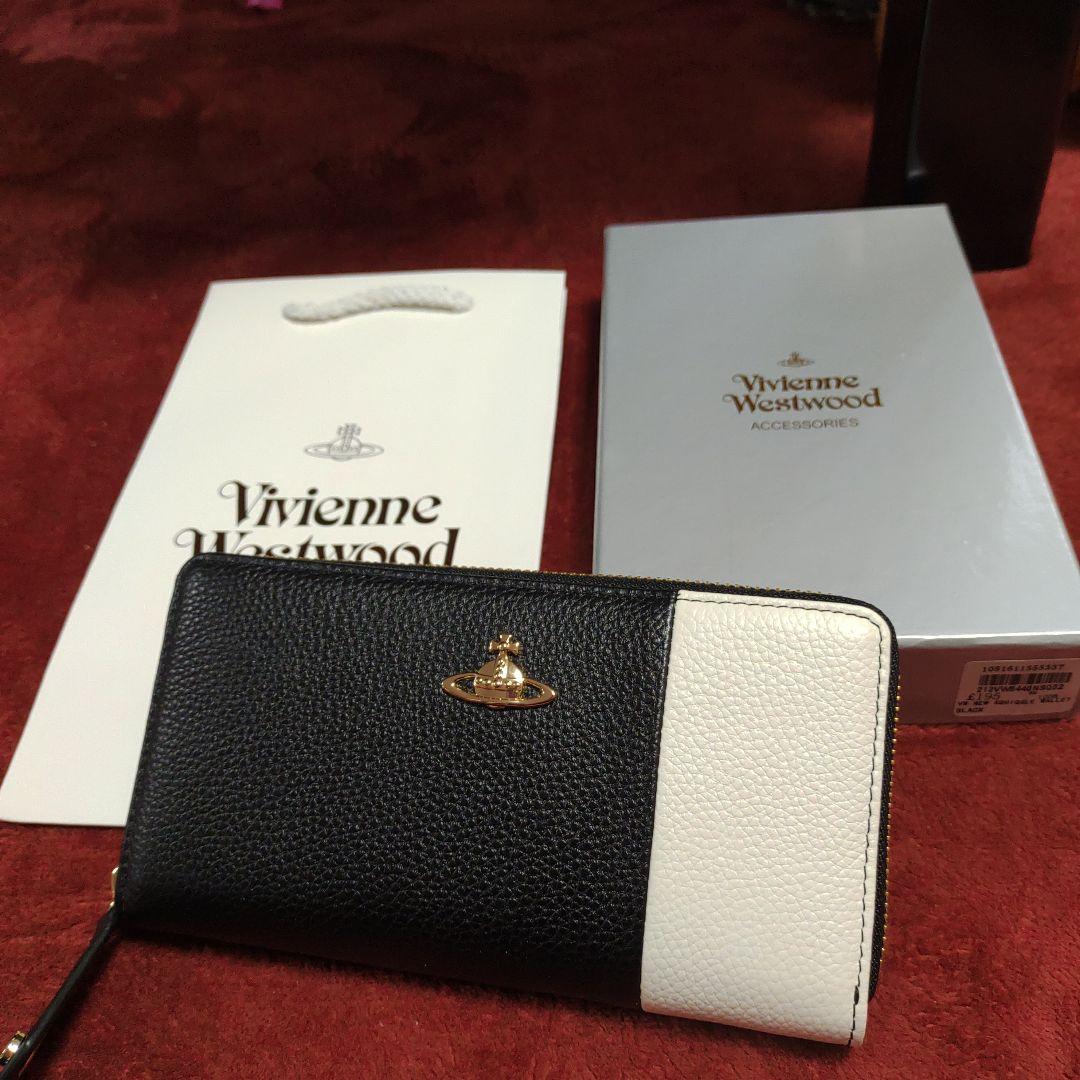 白黒 本日限定価格  Vivienne Westwood 長財布 新品未使用