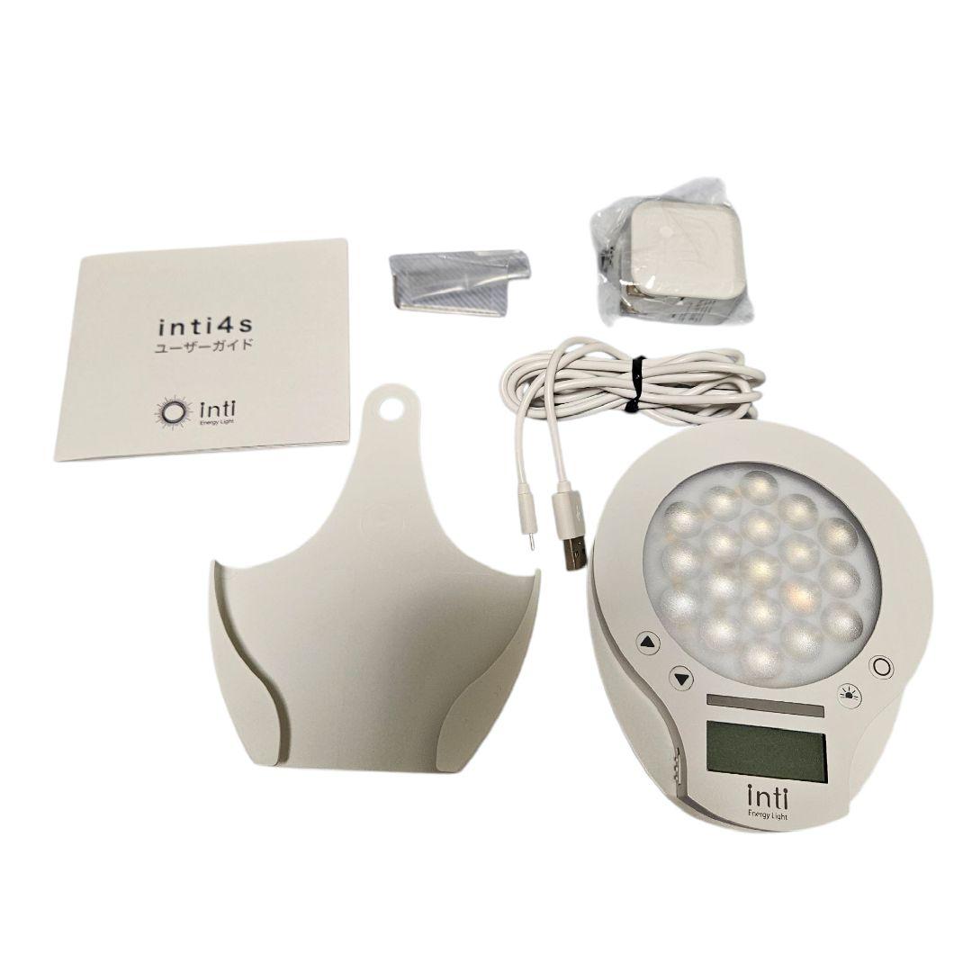 【美品】inti4s 光で起きる目覚まし時計 inti Energy Light