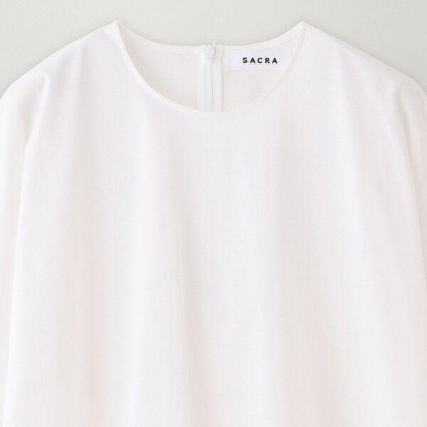 新品 SACRA サクラ ハーフスリーブ カットソー Tシャツ