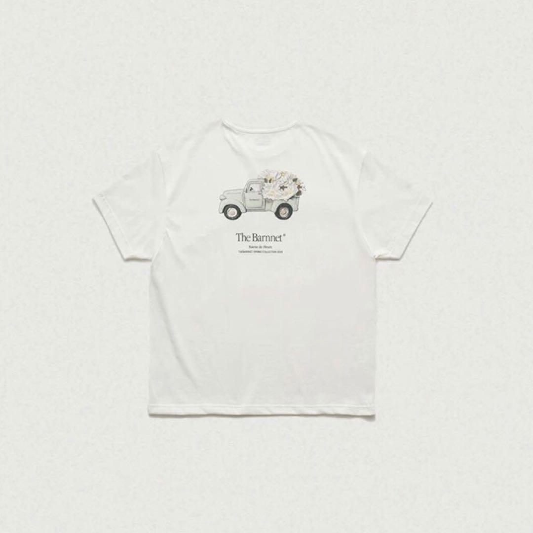 小物などお買い得な福袋 ☆新品The Barnnet ホワイト半袖Tシャツthe barnnet トップス
